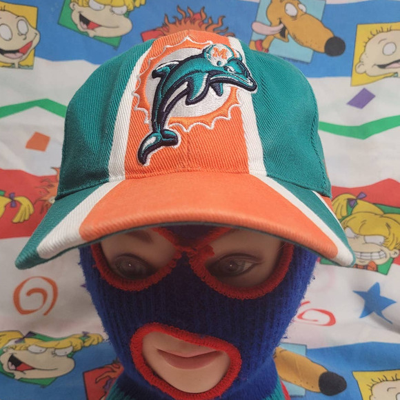 NFL Other - Vtg Miami Dolphins reebok NFL equipment dad hat